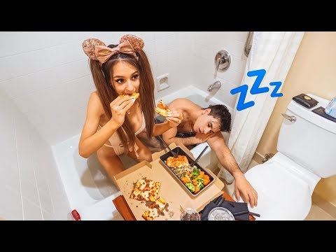 living-in-our-bathtub-for-24-hours!-|-overnight-challenge