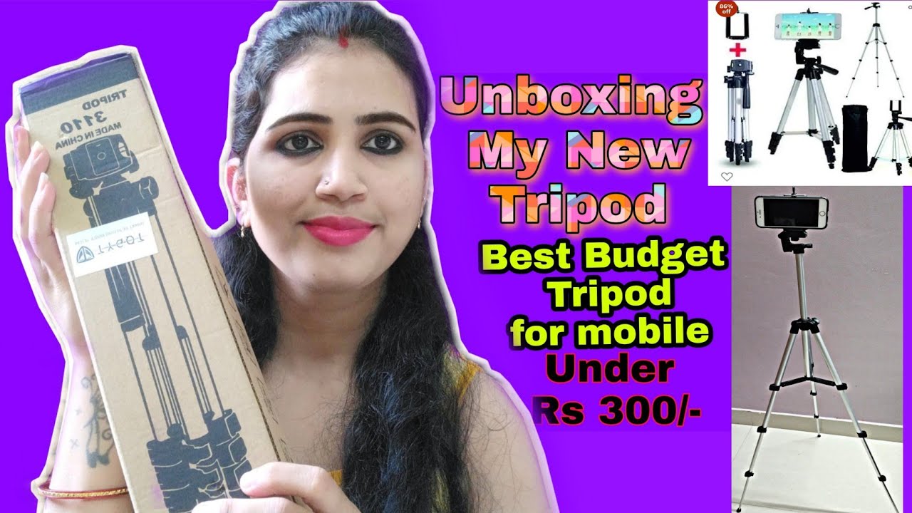 Amazon Tygot Tripod Unboxing Cheap and Best Tripod For Mobile