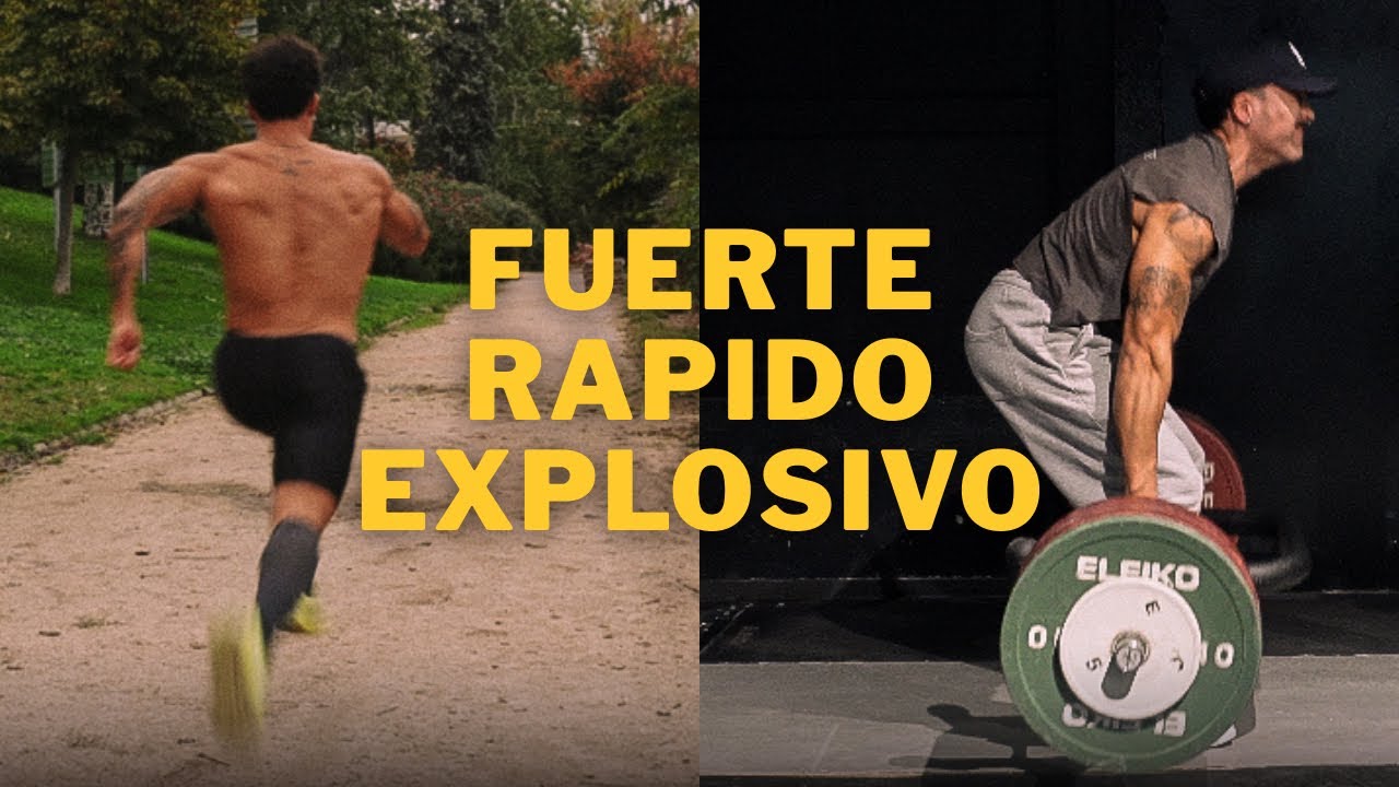 Cómo volverte increíblemente rápido y fuerte | Fuerza y Velocidad guía de entrenamiento  