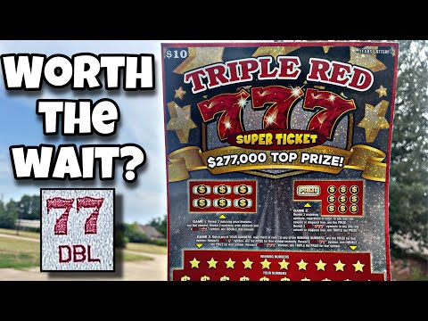 Was It Worth The Wait? New Super Ticket Triple Red 7’s Texas Lottery