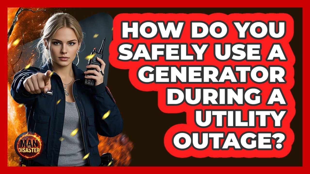 How Do You Safely Use A Generator During A Utility Outage? - Man vs. Disaster