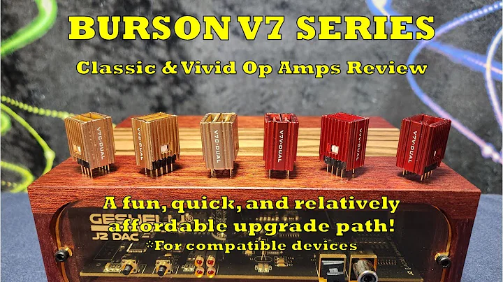 Burson V7 Series OpAmps Review - A Fun and Cheap[ish] Upgrade!
