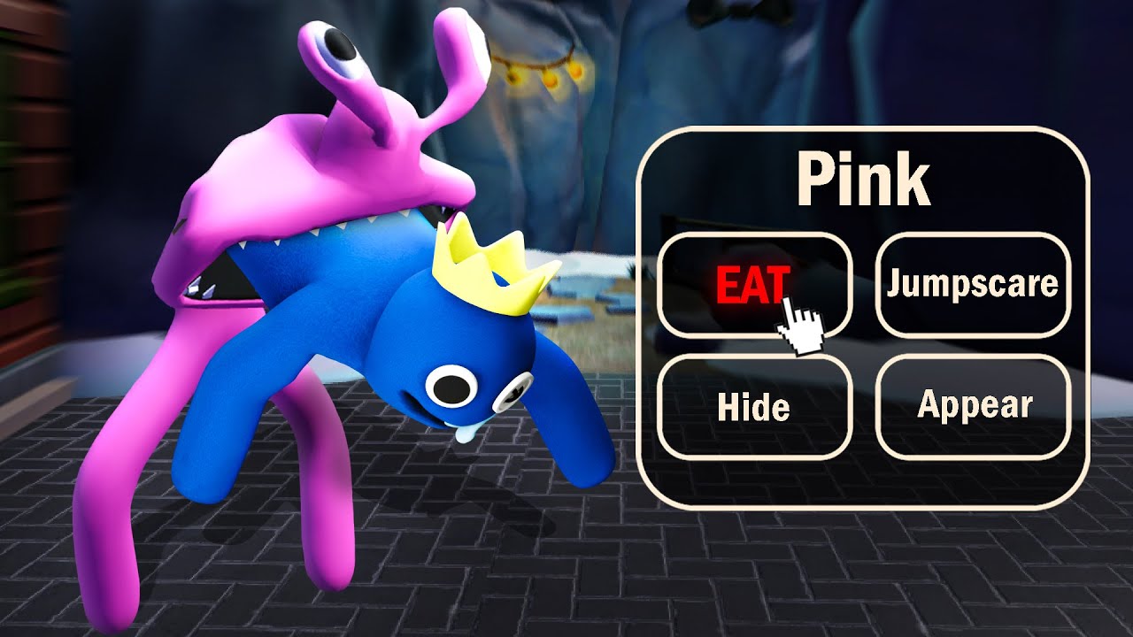 Playing As PINK in Rainbow Friends Chapter 2 