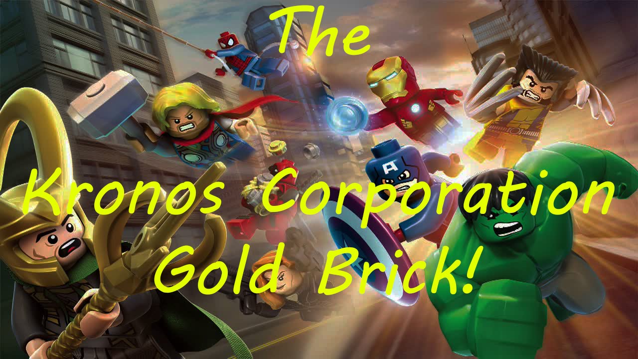 LEGO Marvel Super Heroes :The Kronos Corporation Gold Brick! - YouTube