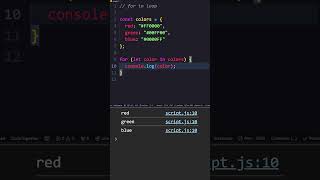 for-in loop in JavaScript | Day 27 of 45 Days JavaScript Challenge | #codeminister #js