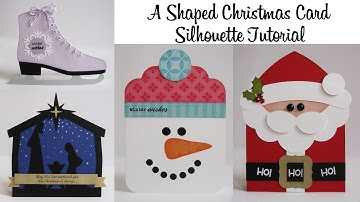 A Silhouette Tutorial: How to Create Shaped Cards