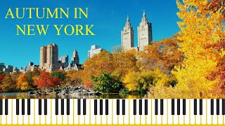 Locked Hands / Block chords / AUTUMN IN NEW YORK