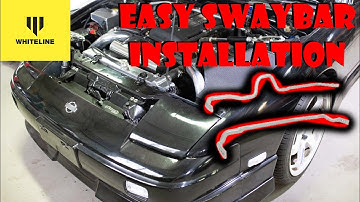 How To Install & Upgrade A Whiteline Sway Bar In A S13 | 180sx, 240sx, SIlvia,