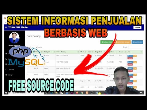 Sistem Informasi Penjualan Berbasis Web  dengan PHP & MySql