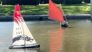Kingston shares the water with a Galway Hooker and a Mk1 DF65