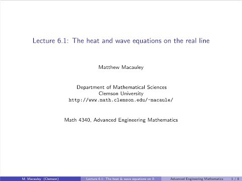 Advanced Engineering Mathematics,