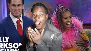 John Cena kiss Sho Madjozi for make a video in his name (JOHN CENA) O.M.G