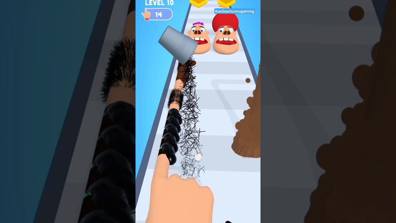 finger runner 3D game 