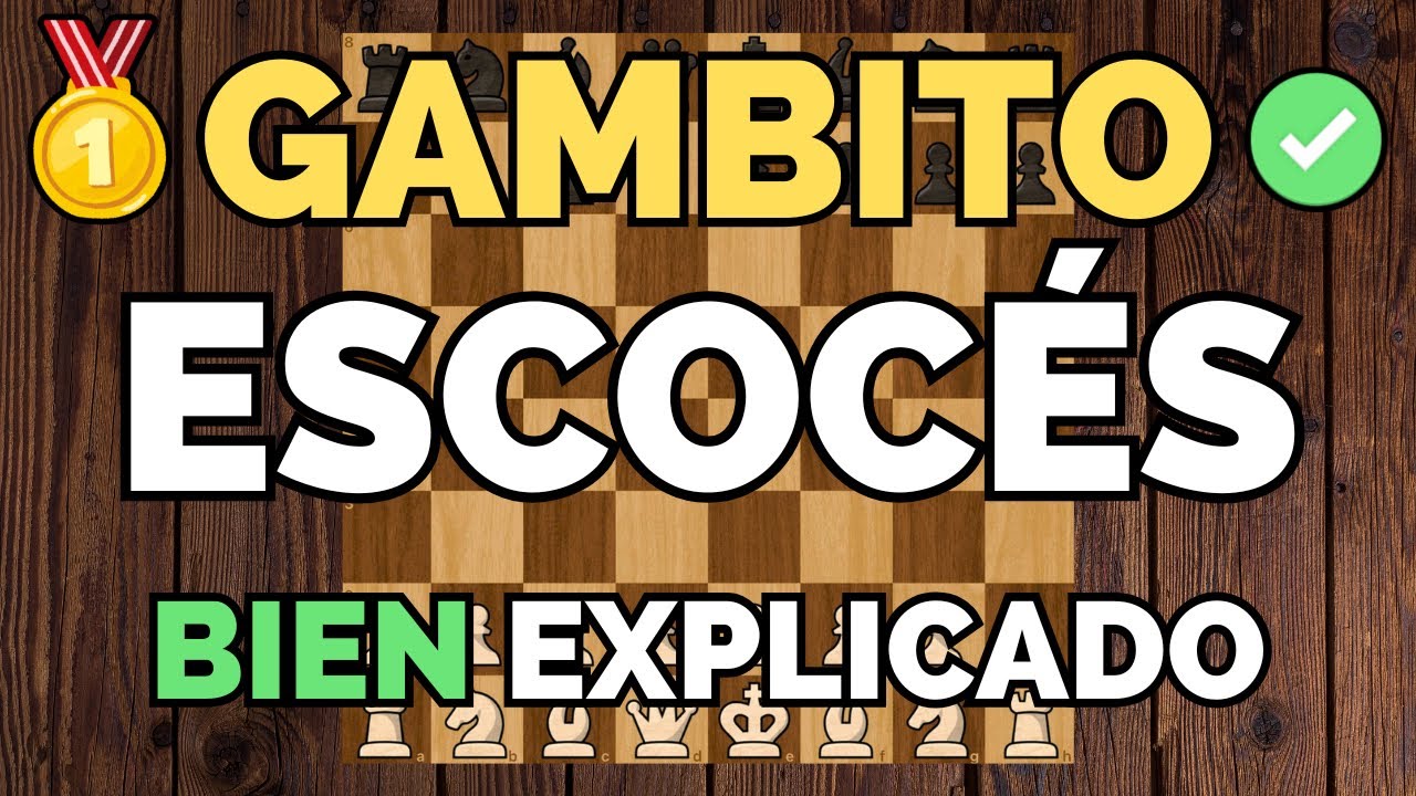 GANA SIEMPRE con el GAMBITO ESCOCÉS🏆♟️ (El Mejor Tutorial)✅
