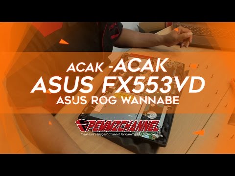 Review Asus FX553VD Bagian 1 - Unbox, OS Linux Preview, Disassembly