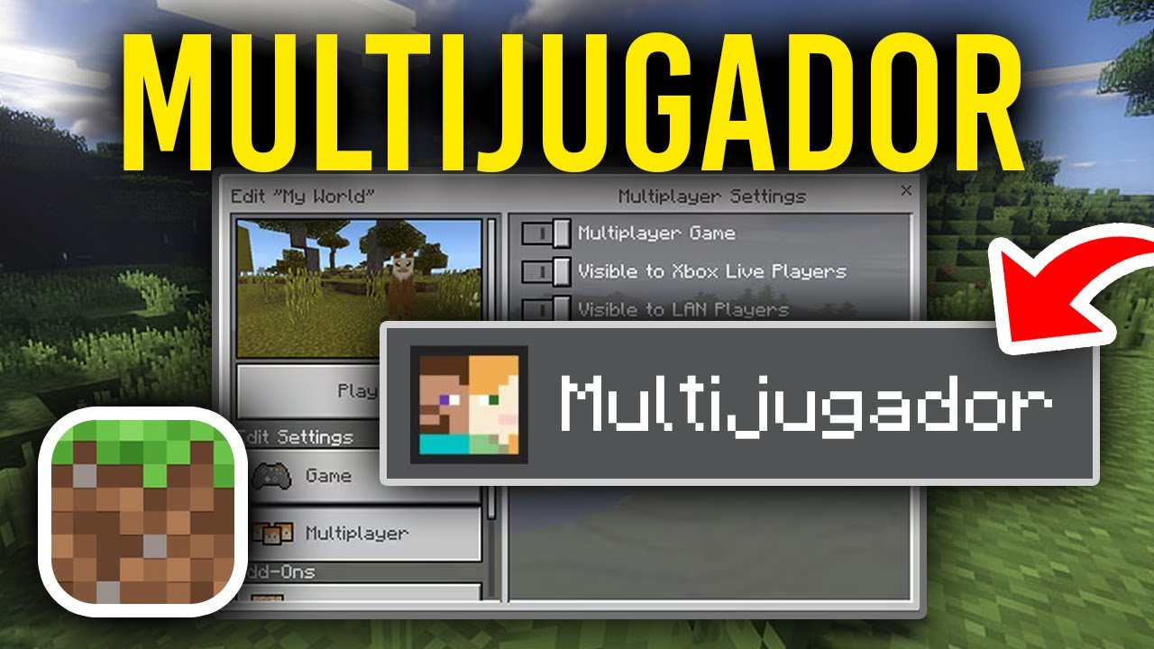 Cómo Jugar Minecraft Multijugador En Tu Celular Fácil y Rápido