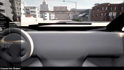 a manual driving in Carla simulator with Logitech G29