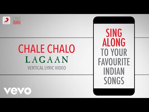 Chale Chalo - Lagaan|Official Bollywood Lyrics|A.R. Rahman|Srinivas