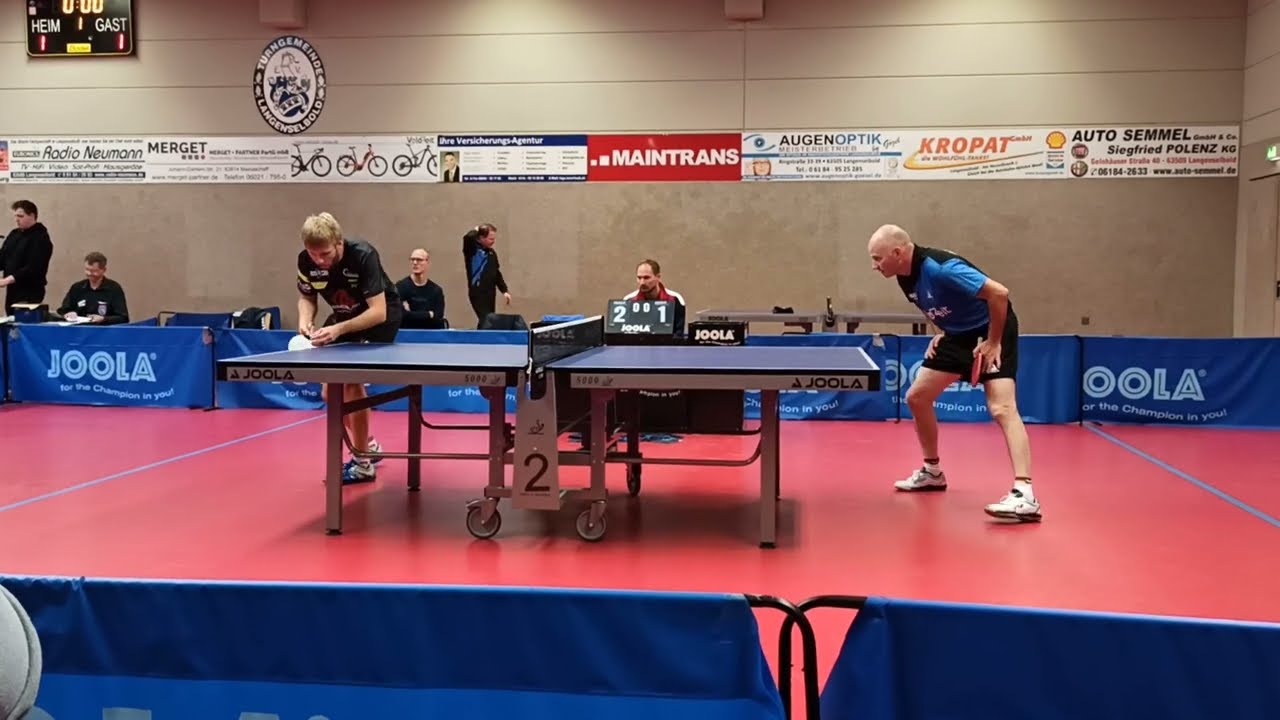 TT RL West 18.09.2022 TGL-TGO - Richard Prause vs.  Philipp Hoffmann Satz 1 von 3