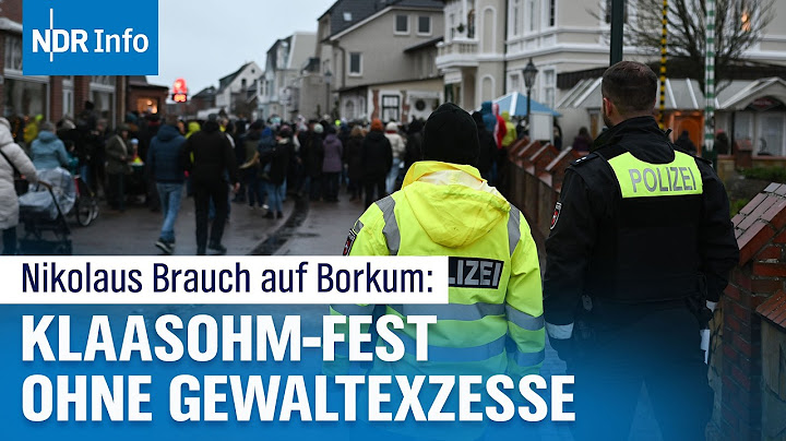 "Klaasohm" 2024 auf Borkum: Verstärkte Polizeipräsenz nach Kritik an Gewalt gegen Frauen | NDR Info