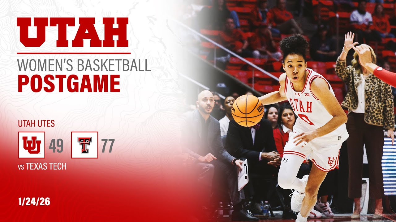 Utah: 49, Texas Tech: 77 | Women's Basketball Postgame Press Conference