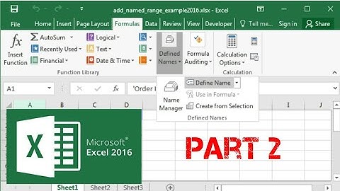 Microsoft Excel 2016 Tutorial in Hindi ॥ MS Excel 2016 Part 2 ॥ APLL PVT. LTD.