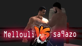 kickboxing  رسوم متحركة مغربية - الملولي يتحدى سقازو شخصية كارتونيةMellouli vs sa9azo , 3D Modeling