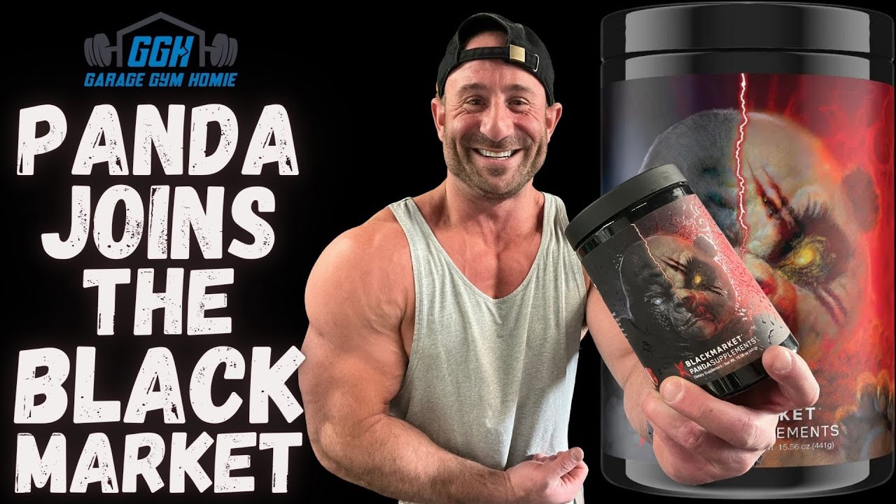 Panda Supps x Blackmarket PANDA VS GORILLA LIMITED EDITION PreWorkout Review YouTube