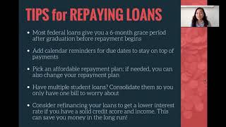 [SRA Hub Webinar] Learning to Adult: Post-Grad Finances