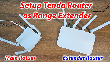 How to setup tenda F6 router as repeater wirelessly