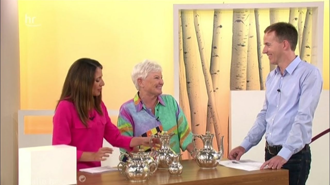 hr-fernsehen live: Aubaho GmbH Thomas Kreiner Auktionshaus Bad Homburg bewertet Ihre Antiquitäten.