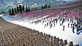 6,000,000 White Walkers Attacks VIKING Wooden Fort - Ultimate Epic Battle Simulator 2 screenshot 5