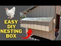 Tips and Tricks: Building a Perfect Nesting Box for Chicken Coops | DIY Chicken Coop Build