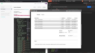 Anvil JSON to PDF API