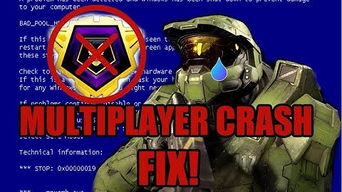 CRASH QUICK FIX HALO INFINITE MULTIPLAYER PC/Xbox- Save your Onyx Rank