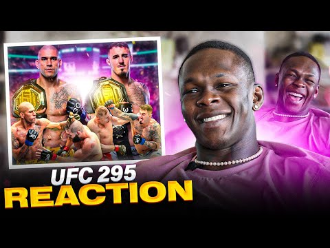 Israel Adesanya Reacts to INSANE UFC 295 PPV & Responds to Alex Pereira Callout