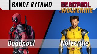 Bande Rythmo À Deux - Deadpool Wolverine Deadpool Et Wolverine