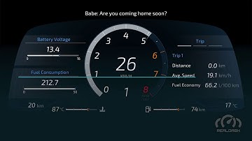 C8 RealDash premium dashboard