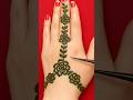 Back Hand Mehndi Design #shorts #mehndi #trending