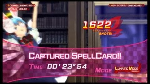 [Touhou] Azure Reflections Patchouli Jellyfish Princess [1622 Danmaku Rush]