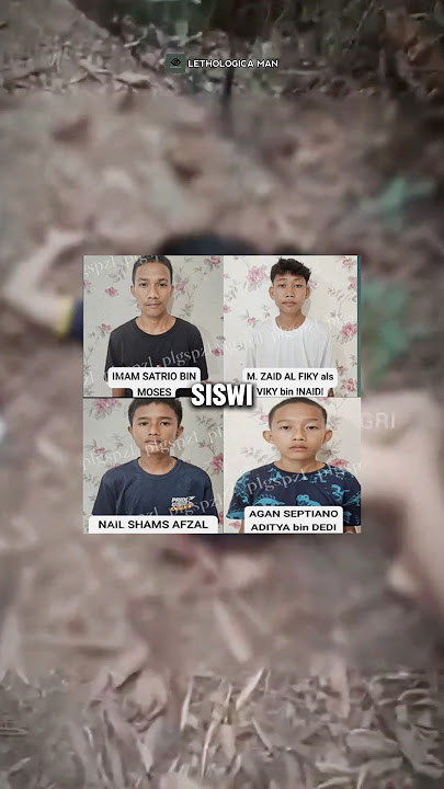 Bocah-Bocah Ini Tega Merudap*ksa dan Menghabisi Siswi SMP di Palembang #lethologicaman