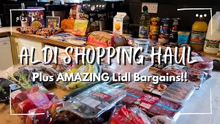 ALDI GROCERY HAUL & AMAZING Lidl Bargains!