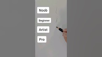 How to draw anime nose noob vs Artist vs pro #shorts #draw #art