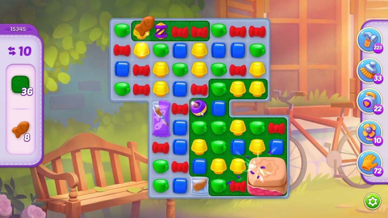 Homescapes Level 15345 - NO BOOSTERS 🏠 | SKILLGAMING ✔️