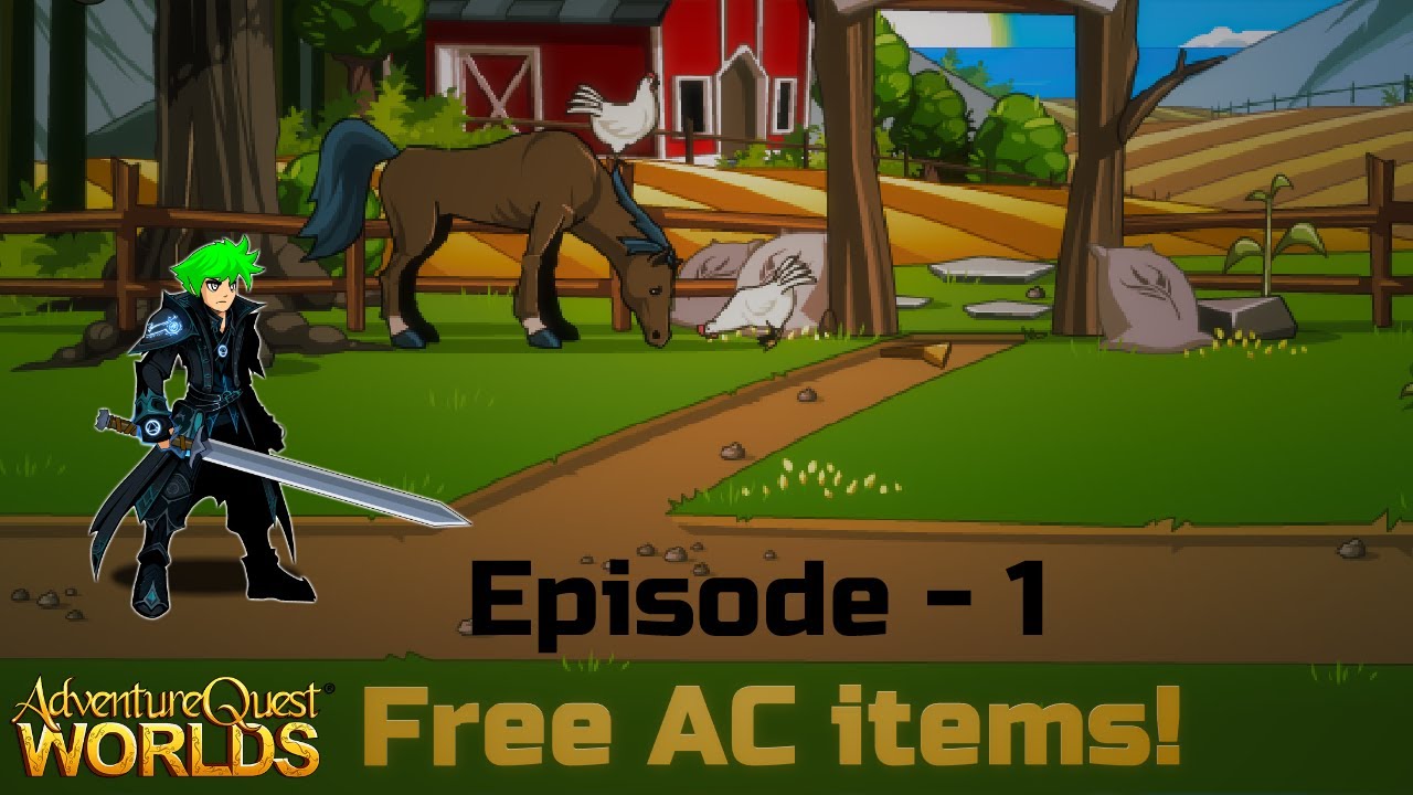 AQW : Free AC items - Ep1