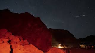 Timelapse near Chocolate Mountains by Rich Knitter