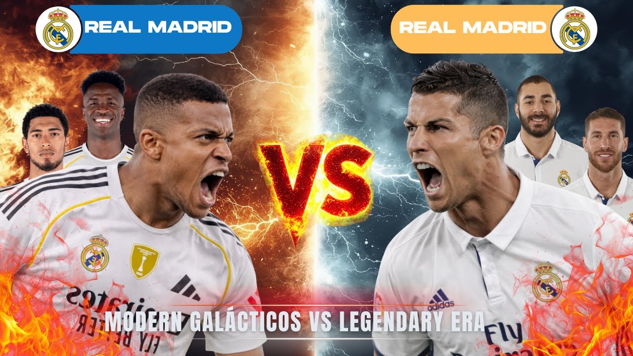 2026 Real Madrid vs 2017 Real Madrid ⚪🔥 | Modern Galácticos vs Legendary Era