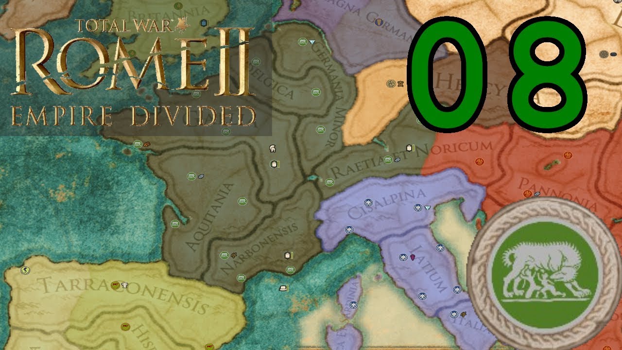 Gallic Rome Episode Eight Total War Rome Ii Empire Divided Youtube