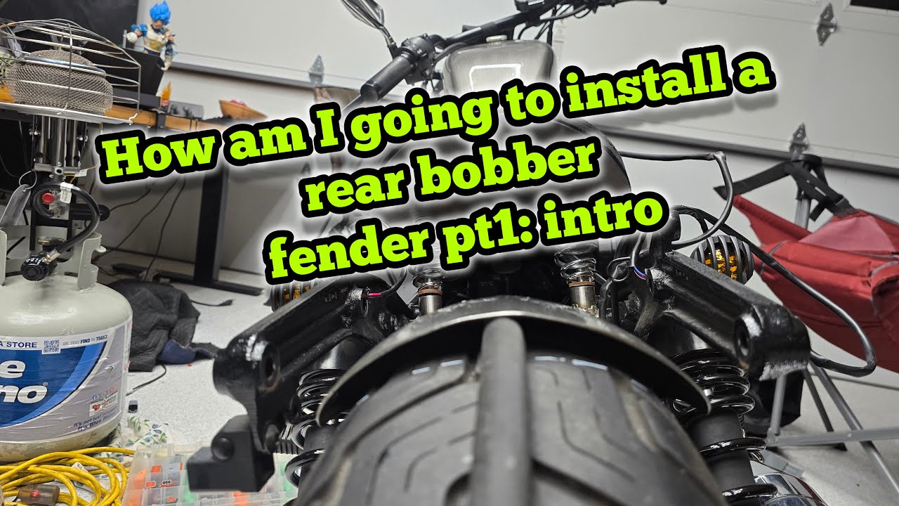 MRJAWZ is LIVE! Let's brainstorm how to attach the rear bobber fender.