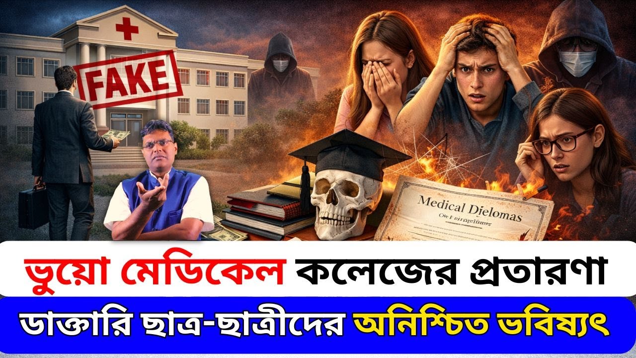 ভুয়ো মেডিকেল কলেজের প্রতারণা|Fake medical college scam